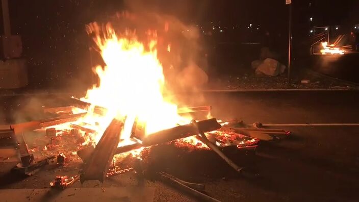 Boulogne : le blocage de Capécure vu du secteur du casino