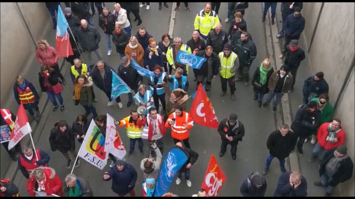 Réforme des retraites : 4 500 personnes manifestent à Douai