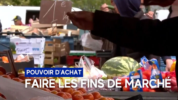 Pouvoir d’achat : faire les fins de marché