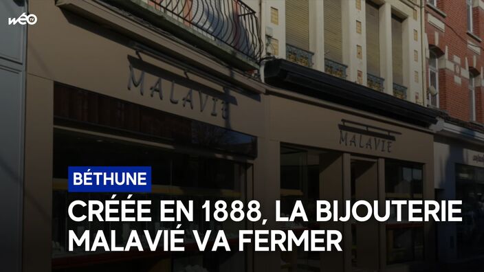 La bijouterie Malavié va fermer après 135 ans d'existence à Béthune