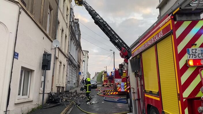 Boulogne : un violent feu dans un immeuble en pleine nuit