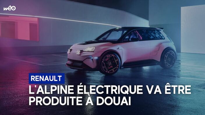 Renault annonce la production d'une Alpine électrique à Douai