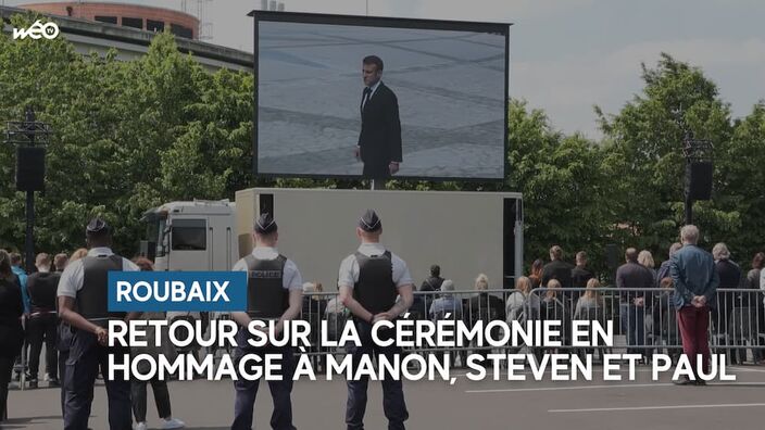 Retour sur l'hommage national pour Paul, Manon et Steven