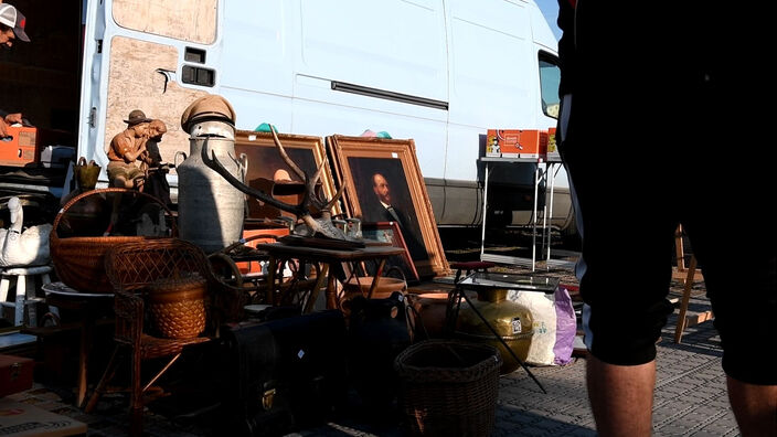 Braderie de Lille : les chineurs déjà sur l'esplanade ce vendredi matin