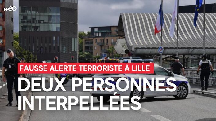 Fausse alerte terroriste à Lille : la vidéo des interpellations