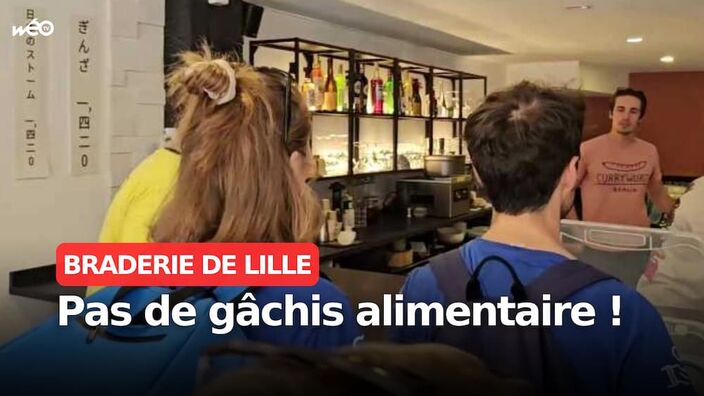 Braderie de Lille : l'association Linkee récupère les invendus alimentaires pour les redistribuer aux étudiants