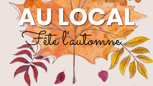 Au local fête l'automne