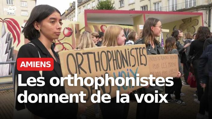 Amiens : les orthophonistes donnent de la voix