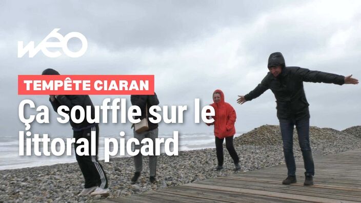 Tempête Ciaran : ça souffle sur le littoral picard