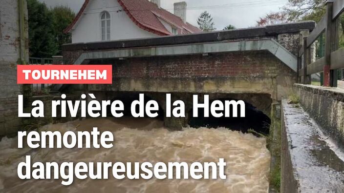 A Tournehem, les habitants craignent un nouveau débordement de la Hem