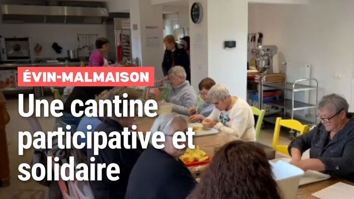 Évin-Malmaison : une cantine participative et solidaire