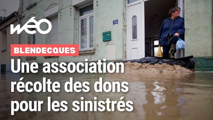 Inondations : l'association "Blendecques sinistrés" récolte des dons pour les victimes