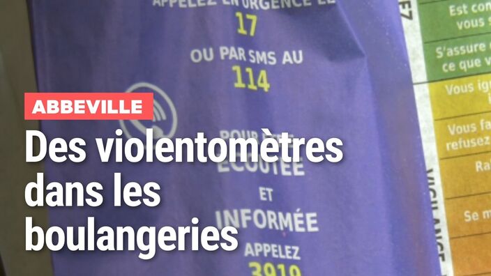 Abbeville : des violentomètres dans les boulangeries