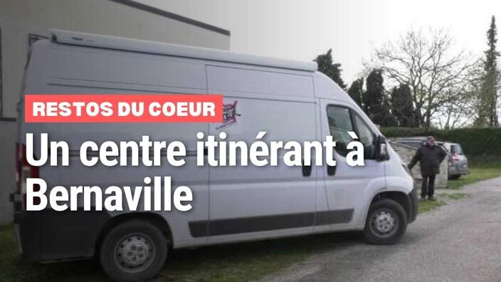 Restos du cœur :  un centre itinérant à Bernaville