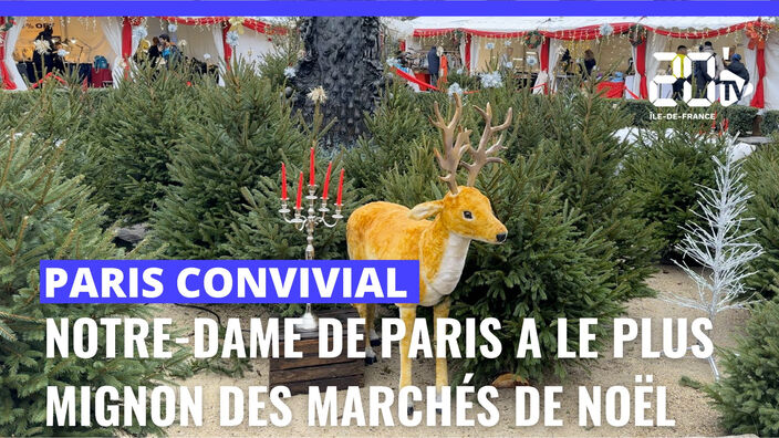 Notre-Dame : le marché de Noël convivial 