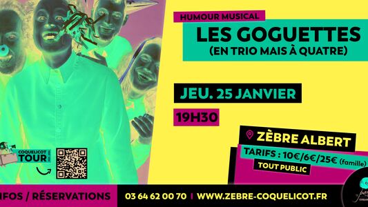 Nouveau spectacle des Goguettes (en trio mais à quatre)