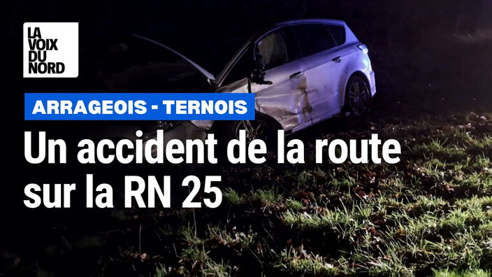 Saulty : une collision entre deux voitures sur la RN 25