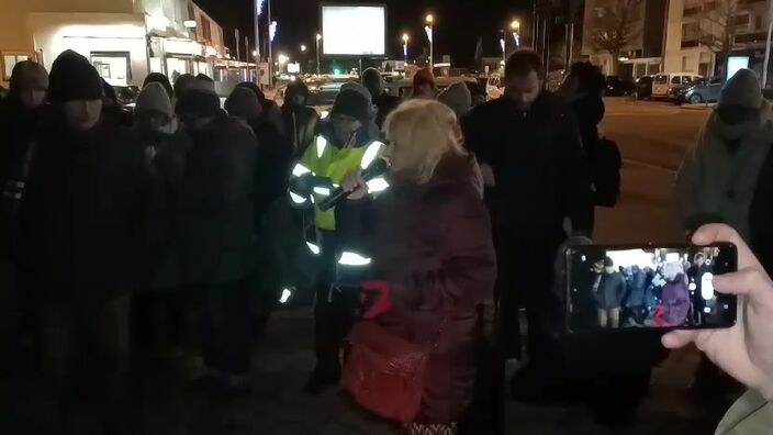 Calais : hommage aux migrants morts à Wimereux