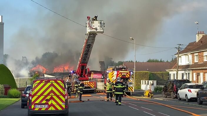 Cuincy : l'ex-Pizza Saint-Martin détruite par le feu 