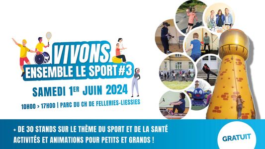 Vivons ensemble le sport 2024