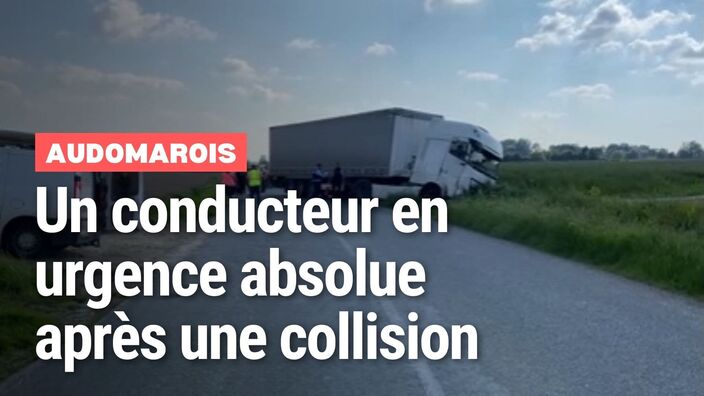 Un jeune homme en urgence absolue après un accident sur la D 94