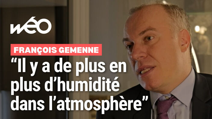 François Gemenne explique l'évolution du climat dans la région