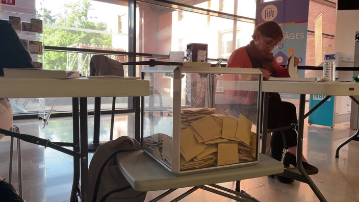 Elections européennes : Le dépouillement des urnes dans un bureau lillois