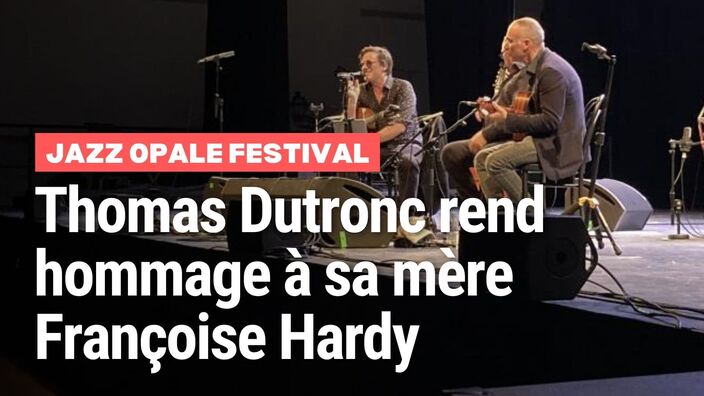 Hardelot : premier concert de Thomas Dutronc depuis le décès de Françoise Hardy