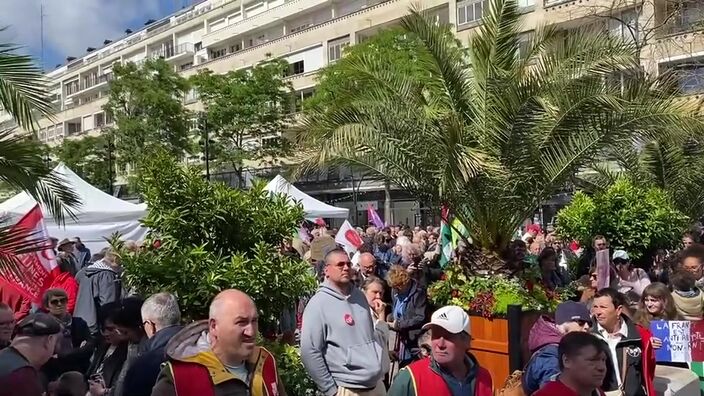 Législatives à Valenciennes : environ 300 personnes défilent contre l’extrême droite