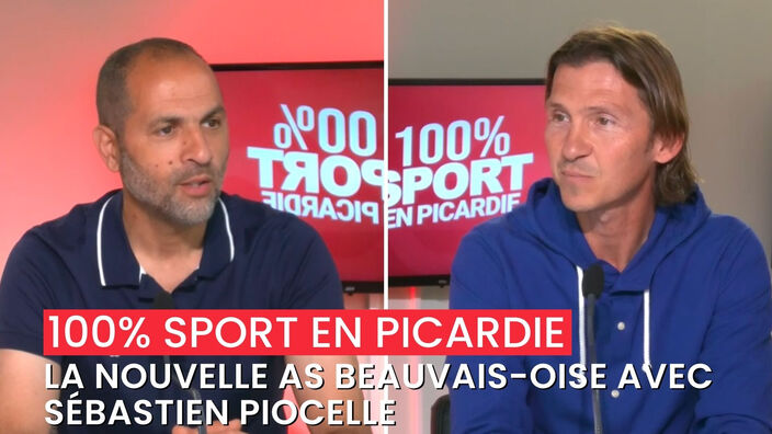 100% sport en Picardie : "La nouvelle AS Beauvais-Oise avec Sébastien Piocelle"