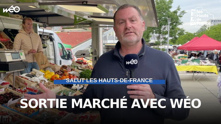 Mons-en-Baroeul : Wéo fait son marché !