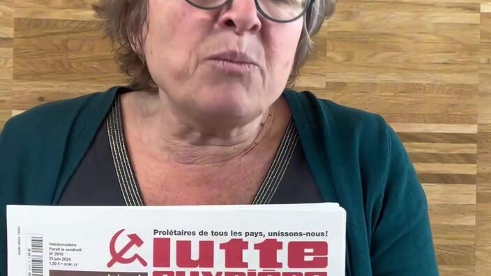 Législatives 2024 : Laure Bourel, candidate Lutte Ouvrière à la 6e circonscription du Pas-de-Calais