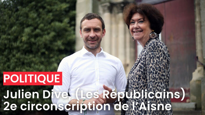 Julien Dive, (Les Républicains) 2e circonscription de l'Aisne
