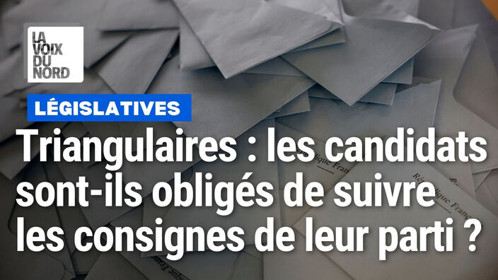 Est-il impératif pour les candidats de suivre les consignes de leur parti pour les triangulaires ? 