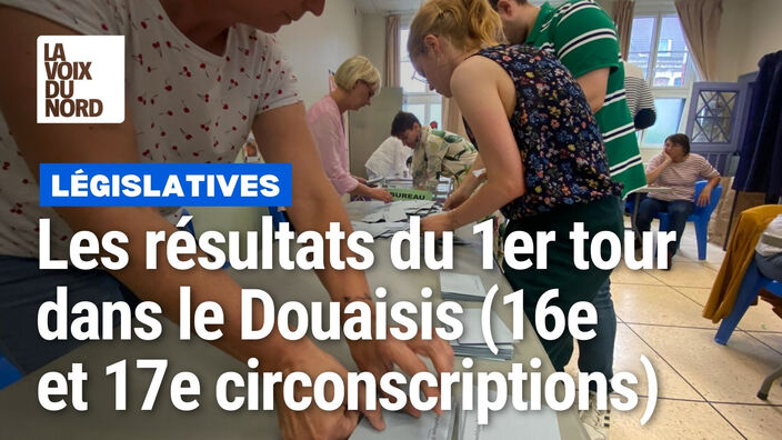 Législatives : les résultats dans le Douaisis