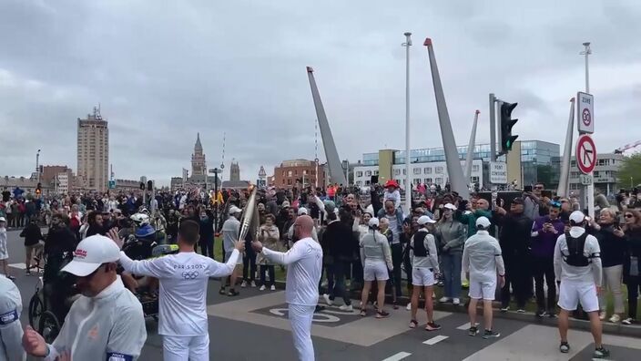 La flamme olympique est à Dunkerque !