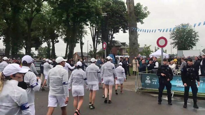 La Flamme olympique est passée par Avesnes sur Helpe