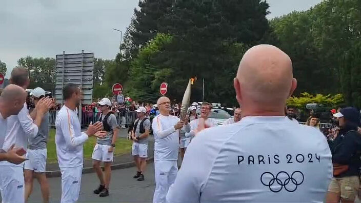 La flamme olympique à Socx