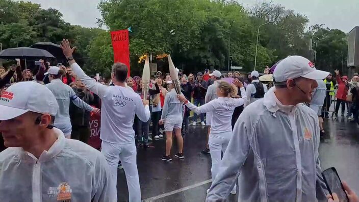 La flamme olympique est passée par Calais mercredi 3 juillet !