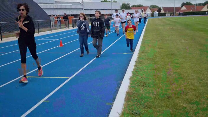 Flamme olympique : ambiance à Berck avant l'arrivée du cortège