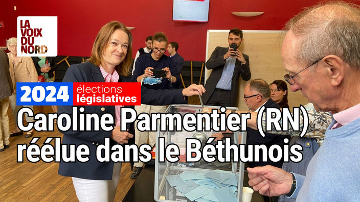 Béthunois : Caroline Parmentier réélue dans la 9e circonscription du Pas-de-Calais