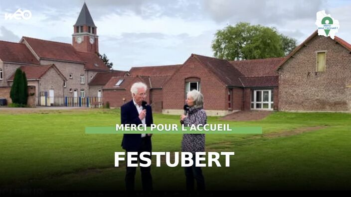 Festubert (62) - Église, école et commerces