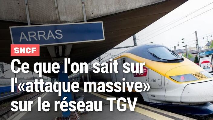 SNCF: "attaque massive" sur les lignes TGV
