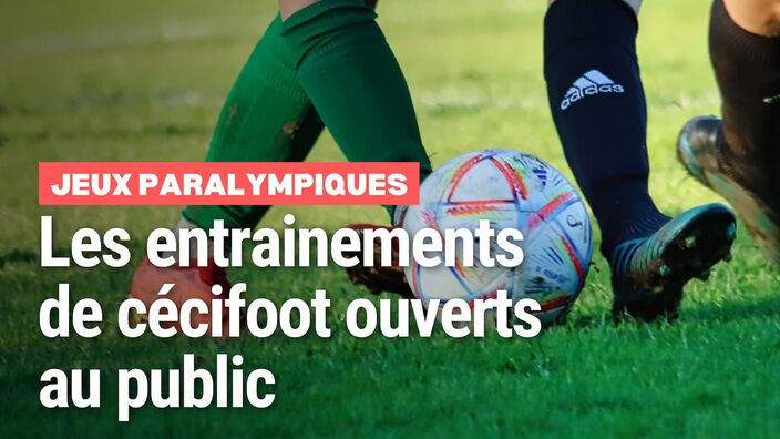 Jeux paralympiques : à Lens, l’équipe de France de cécifoot en préparation, attend son public