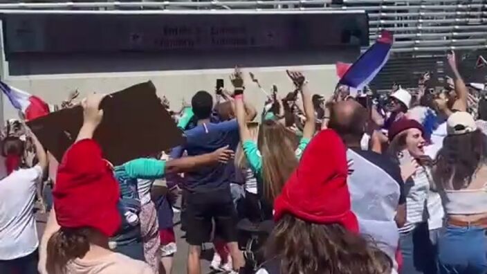 JO 2024 Handball: Grosse ambiance à Pierre-Mauroy avant la finale des Bleues