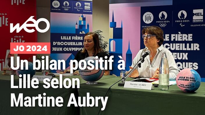 JO à Lille : un bilan positif selon Martine Aubry