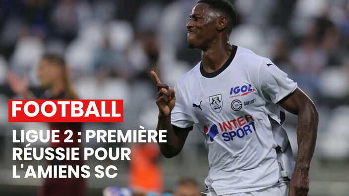 Football (Ligue 2) : première réussie pour l'Amiens SC, vainqueur du Red Star