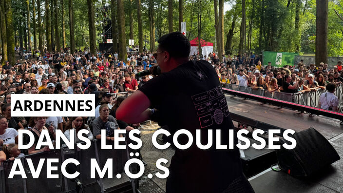 Le rappeur ardennais M.Ö.S monte pour la première fois sur une scène du Cabaret vert