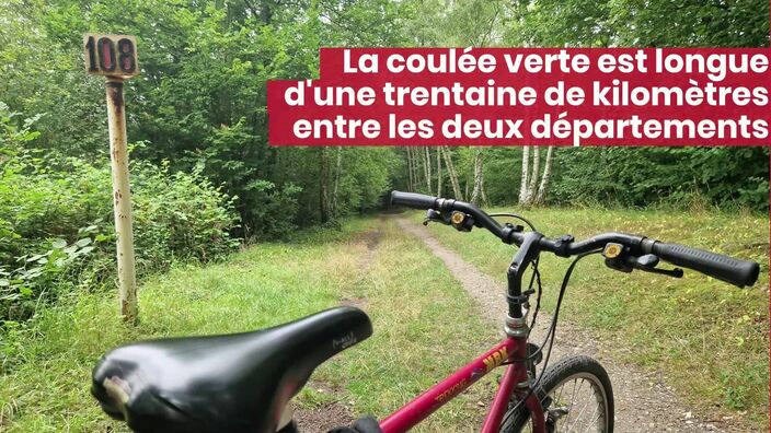 La coulée verte, une balade à vélo entre Oise et Somme