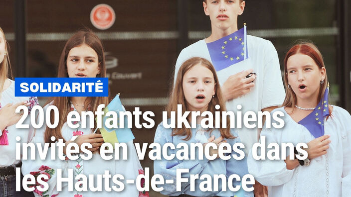 Deux cents enfants ukrainiens en vacances dans les Hauts-de-France